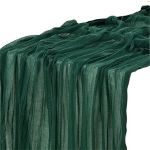 Șervețel de masă transparent din pânză de brânză cu model boho, 99x178 cm, pentru nuntă, petrecere pentru copii, Paște și decorațiuni