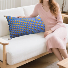 Soft Velvet 24in Cylindrical Body Pillow – Supportive Bolster for Side Sleepers, Sofa, Bed, Leg/Knee/Back Hugging – Hotel Quality, Multiple