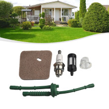 Vergaser-Luft-Kraftstofffilter-Zündkerzen-Vergaser-Reparatursatz passend für Stihl FS38, FS45, FS46, FS55, KM55HL45, FS45L, FS45C, FS46C, KM55C,