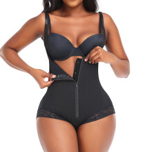 Fajas Colombianas Shapewear Postpartum Magekontroll Body Shaper Rumpeløfter Bodysuit til dame