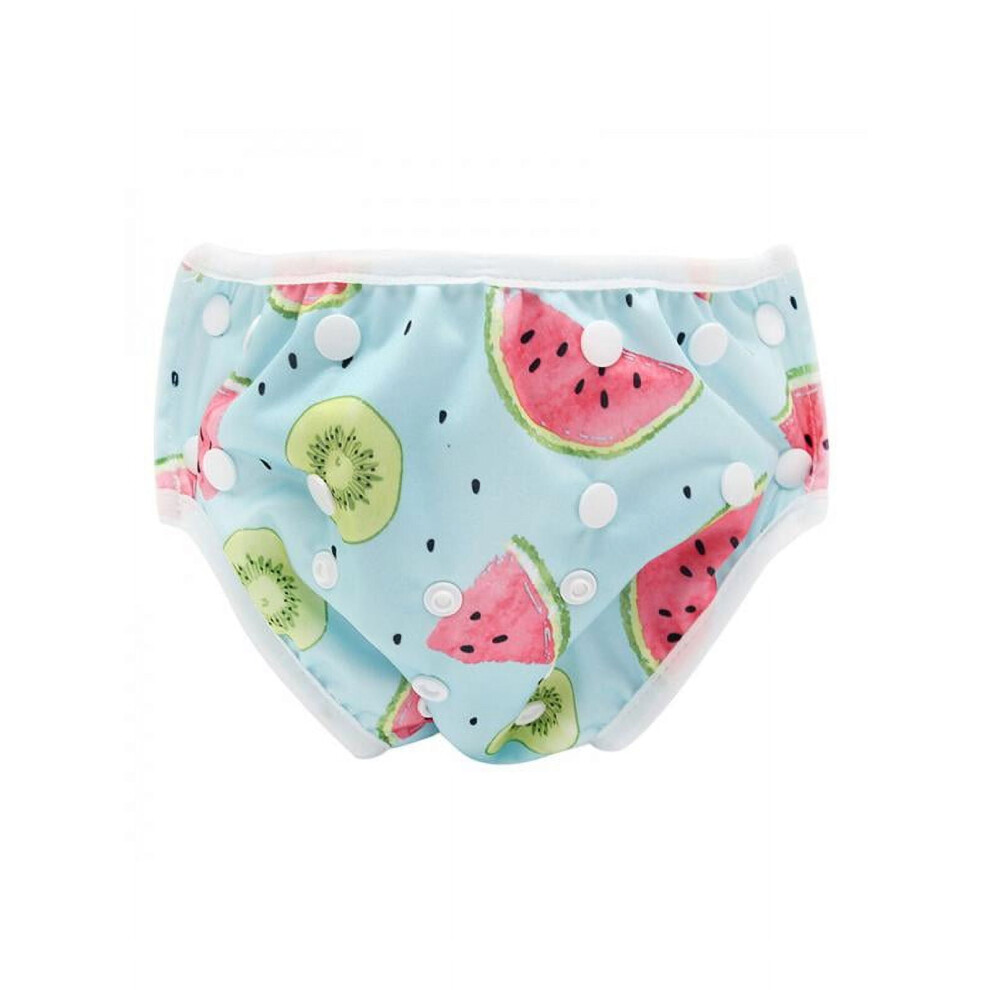 Reusable absorbent swim diaper for babies and toddlers