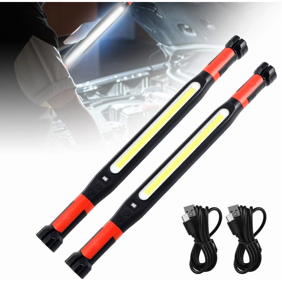2026 New Magnetic Rechargeable Led Work Light Bar, Under Hood Mechanic Light For Car Repair/Garage Â Compatible With 12V Systems 9193271102458