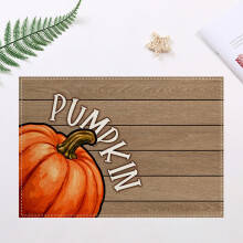 Waterdichte placemats voor de herfst, perfect voor het Thanksgiving-diner, 45 x 29 cm, afwasbaar, bescherming voor de eettafel tijdens de feestdagen.