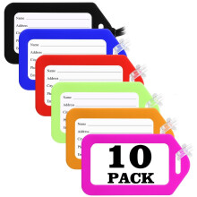 Sodsay Luggage Tags for Suitcases Assorted Pack of 18