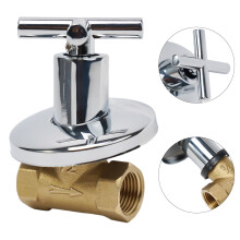 Home Essentials Brass Dark Valve Dn15 Concealed Switch Bathhouse Shower Valve Quick-Open Dn15-2
