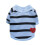 Pet Cat Summer Clothes Lightweight Soft Breathable Striped 1