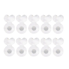 Ear Stabilizers for Earrings Earplug Silicone Earring Lifters for Earring Backs Ear