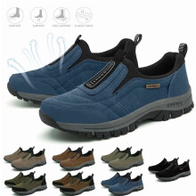 Willtoo Enjerr Orthopedic Shoes, Enjerr Orthopedic Shoes Men, Slip-On Outdoor Sneakers Blue 8.5