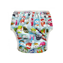 Baby and Toddler Boys and Girls Snap Reusable Absorbent Swim Diaper Baby Neutral Reusable Waterproof Pants Underwear