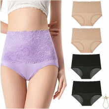 Evella Leak Proof Panties, 2025 evella leak proof underwear, High-Waist Tummy-Control Butt-Lifting Panties