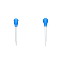 2Pcs Turkey Baster, Syringe Meat Marinade Injector Needle, Silicone Bulb and Cleaning Brush Meat Baster for Kitchen Cooking