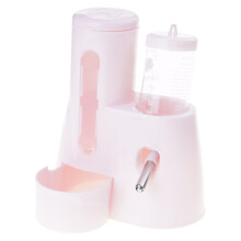 Double Function Hamster Water Bottle And Dispenser Leakproofed Stable Base For Cage Accessories