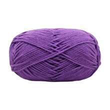 Knitting Wool Yarn Professional Ultra Soft Needlework DIY 4Ply Milk Cotton Crochet Knitted Yarn for Home
