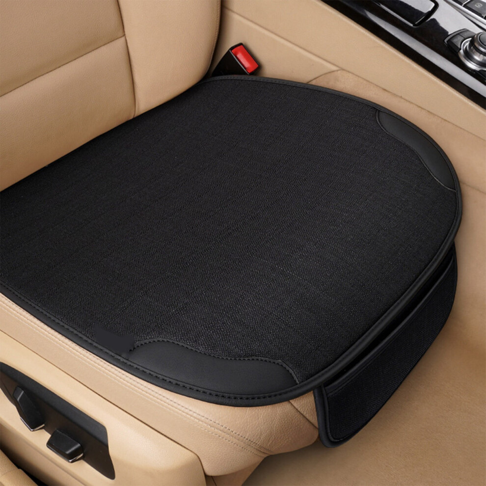 Seat Cushion For Car Car Seat Cushions For Driving Height Car Seat Cover Front Flax Auto Seat Cushion For Truck,Suv,Office Chair,Wheelchair 9353595657502