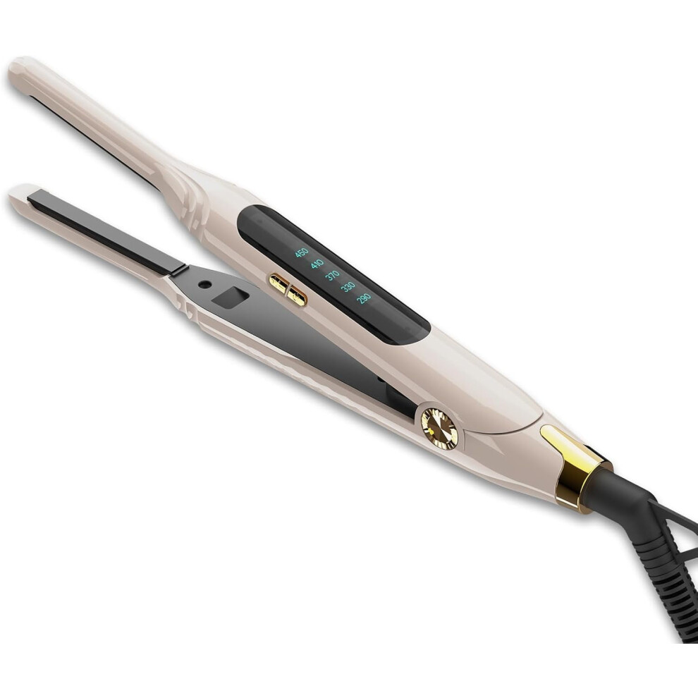 Mini 2-in-1 Hair Straightener and Curler Ceramic Plates