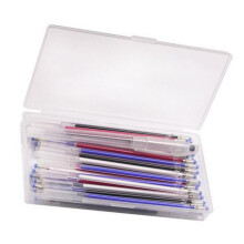 40 Erasable Fabric Marking Refills Replaceable Pen Refills with Box, Perfect for Fabrics in Various Colors Sewing Quilting Dressmaking Mixed Color
