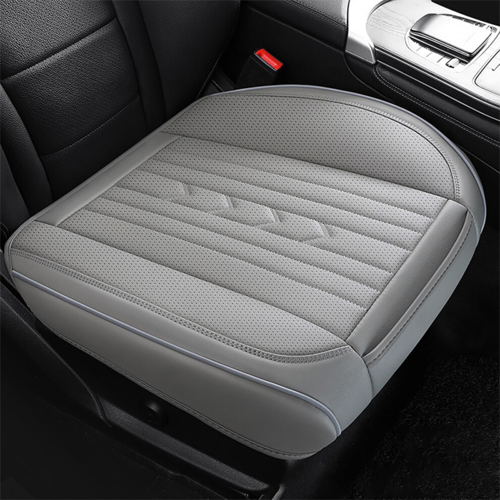 Car Seat Bottom Covers, Universal Auto Seat Cushions, Nappa Leather Full Wrapping Edge Compatible With Most Of Vehicles - Suvs/Sedans/Pickup Trucks 9353595660557