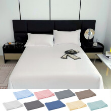Under $10! King Size Brushed Microfiber Bed Sheets, Solid Color, Soft & Wrinkle-Free, Breathable, Easy Care — Compatible with King Beds