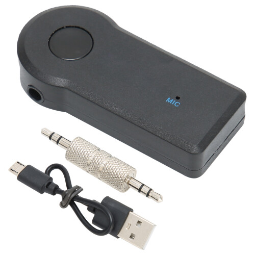 Ασύρματος δέκτης μουσικής Bluetooth με προσαρμογέα Aux για κλήσεις χωρίς χέρια για 1