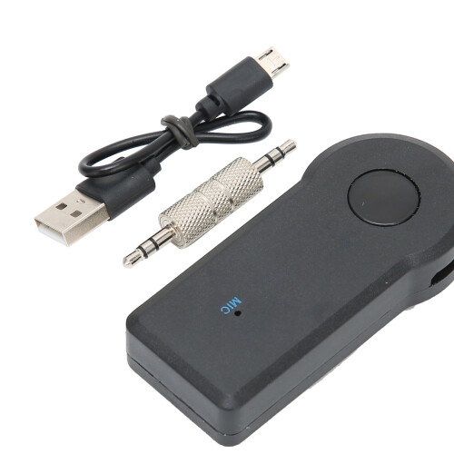 Ασύρματος δέκτης μουσικής Bluetooth με προσαρμογέα Aux για κλήσεις χωρίς χέρια για 2
