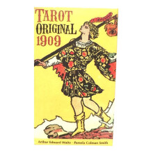 (Tarot Original 1909)Tarot Deck Card Oracle Board Game Party Lantern Arthurian Goddess Herbal Waite