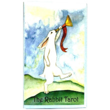 (The Rubbit Tarot Cards)Tarot Deck Card Oracle Board Game Party Lantern Arthurian Goddess Herbal Waite