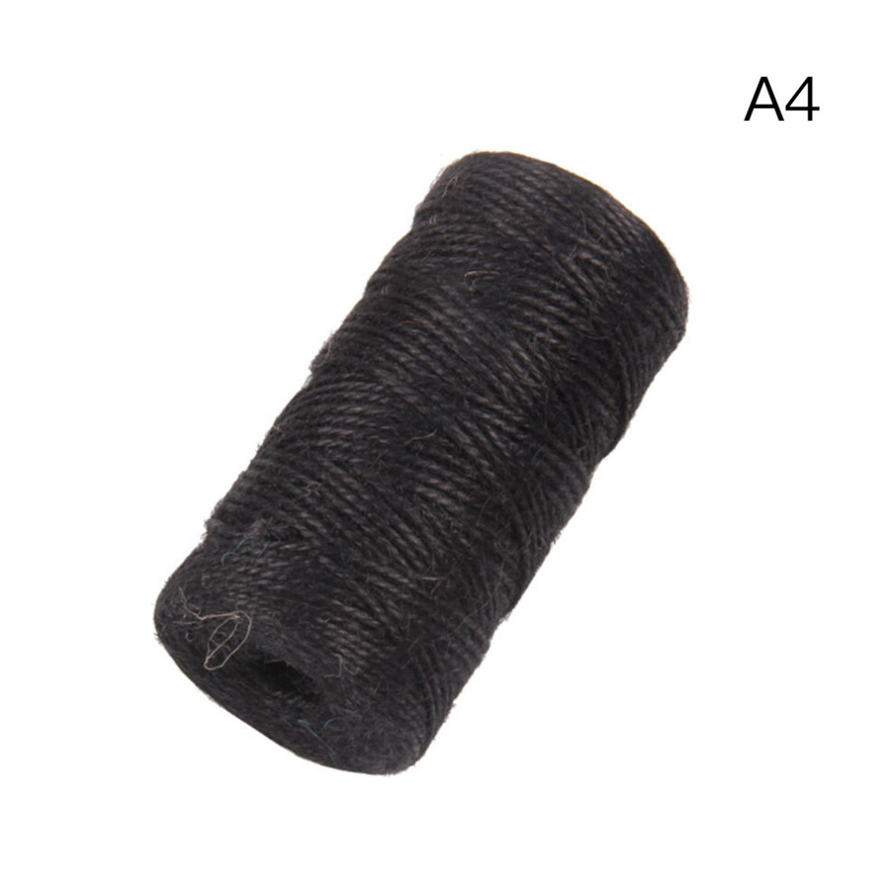 Decorative Black Twine For Wedding Favors, Natural Jute Twine Adds A Rustic Charm To Diy Scrapbook Pages, Heavy Duty Jute Rope For Crafting And 9083649740972