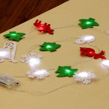 Enchanting Snowflake String Lights, Battery Operated Fairy Lights, Enhance Your Environment With Waterproof Outdoor Decor, Remote Control Timer