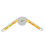 Angle Finder Tool Miter Saw Protractor with Inside Outside Measuring Engineering Plastic Body Foldable Design Horizontal Detection Liquid Tube for 4