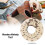 Wooden Melody Tool Circle Wheel 12cm 28g Natural 2