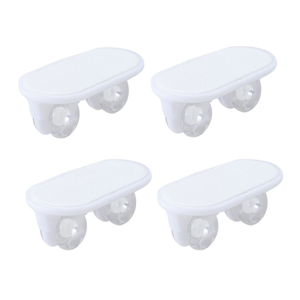 Non-Swivel Castors, Furniture Caster Wheels For Effortless Furniture Maneuvering, Suction Cup Holders Offer Secure Utensil Storage, Adhesive Mounting 9083649740583