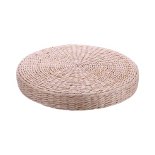 All-Season Breathable Cushion, Japanese Style Floor Mat for Meditation Pouf Tatami, Handwoven Straw Seat with High-Quality Sponge Filling for Indoor