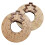 Wooden Melody Tool Circle Wheel 12cm 28g Natural 4