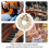 Wooden Melody Tool Circle Wheel 12cm 28g Natural 5