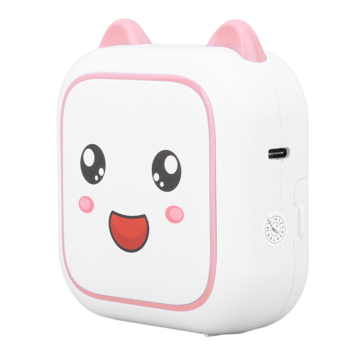Mini Pocket Printer With Smart Bluetooth Connection, Inkless Thermal Device For Photo QR Code And Memo Printing, Lightweight Printer For Creative DIY 2