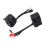 Interruptor de controle universal para guidão esquerdo de motocicleta de 7/8 polegadas com interruptor de seta, buzina, desligamento automático de 5
