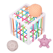 9001A Contenitore sensoriale per l'ordinamento - Palline multicolori (3+)