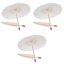 6Pièces Ombrelles Parasol En Papier Multicolores Pour Cérémonies
