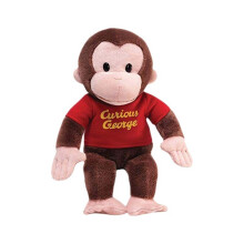 Curious George Monkey Plush Doll With Pp Cotton For Kids Gift And Giving
