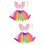2Ensembles Costume Rose Ailes Baguette 6