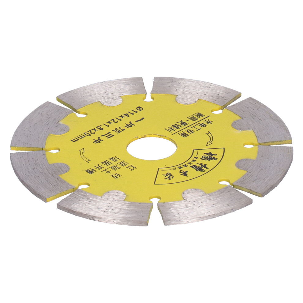 114Mm Diamond Concrete Granite Cutting Blade, 20Mm Hole 5091390928611
