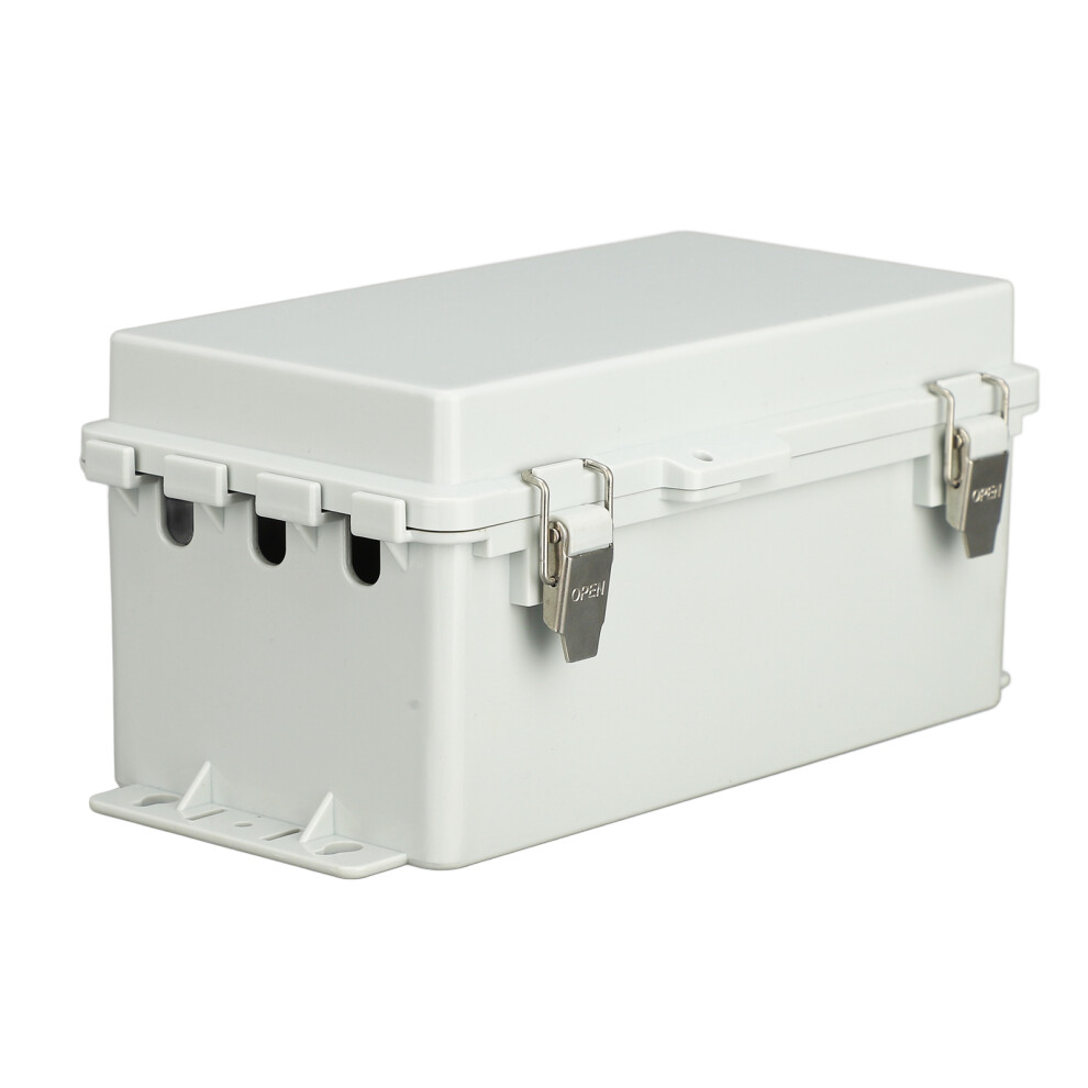 Ip66 Waterproof Abs Electrical Enclosure With 3 Outlet Holes For Power Projects 4651387542902