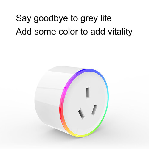 Group Controller WiFi Plugs Smart Plug Voice Control Smart Outlet Remote Control Timer Function Bluetooth Connection WiFi Remote Control Home 1