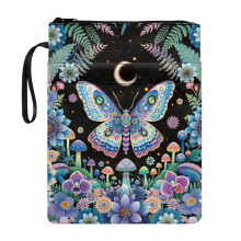 Pochettes pour cahiers d'enseignants, sac de rangement pour livres, design décoratif, rangement et transport faciles pour manuels scolaires, motif