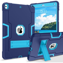 Custodia robusta a 3 strati con supporto: compatibile con iPad Air 3 (10,5", 2019) e iPad Pro 10,5" (2017)