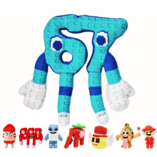 9-Zoll-Plüschfigur, Stofftier, Plüschtier, Sammlerpuppe, Geschenk für Spielefans, Erwachsene und Teenager (Admin Lucky Block)