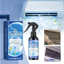 Detergente per condizionatori e unità split a parete, formula speciale in schiuma da 120 ml, rimuove polvere e macchie da bocchette e filtri, non