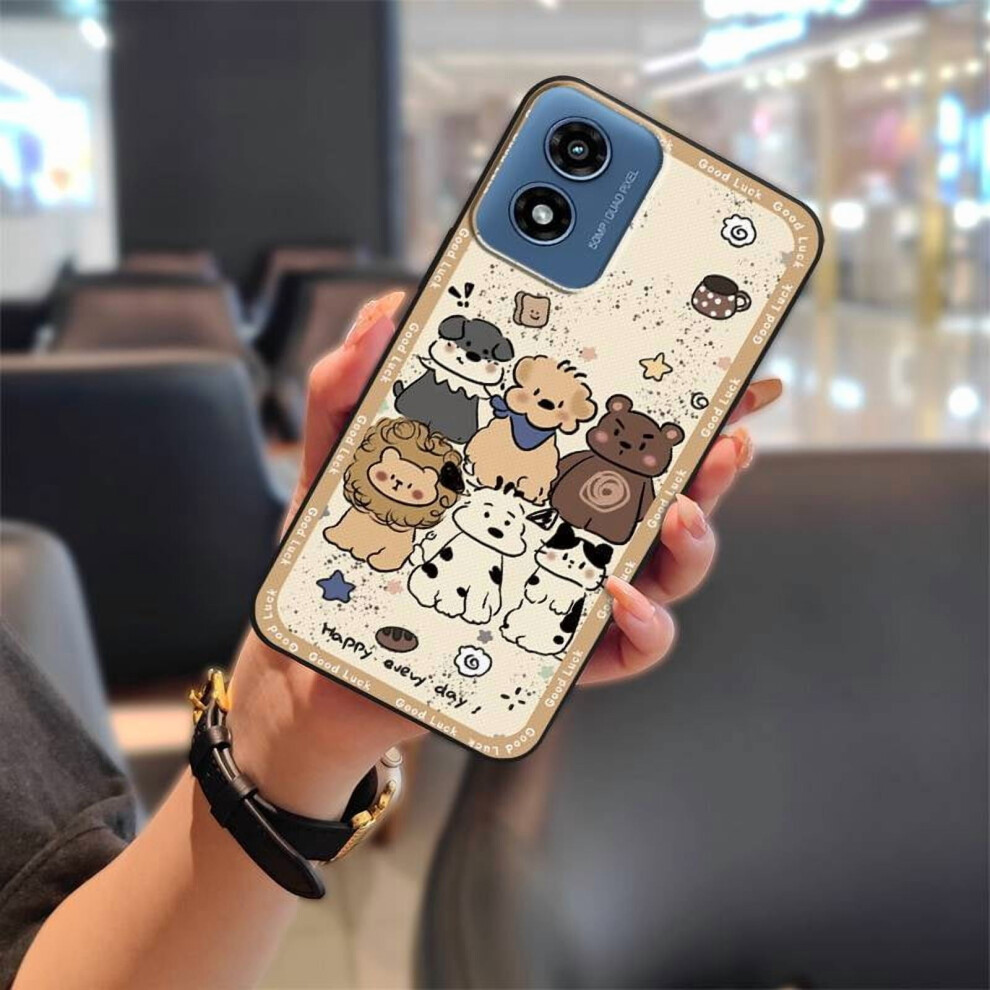 Moto G Play 2024/4G/5G Phone Case Â Shockproof Tpu Cartoon Protective Case, Anti-Dust & Anti-Knock 9340959406890