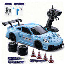 RC-Driftwagen für Erwachsene, Maßstab 1:20, 2,4 GHz, ferngesteuertes Auto mit Lichtern und Doppelreifen, Rennfahrzeug für Kinder, Weihnachts- und