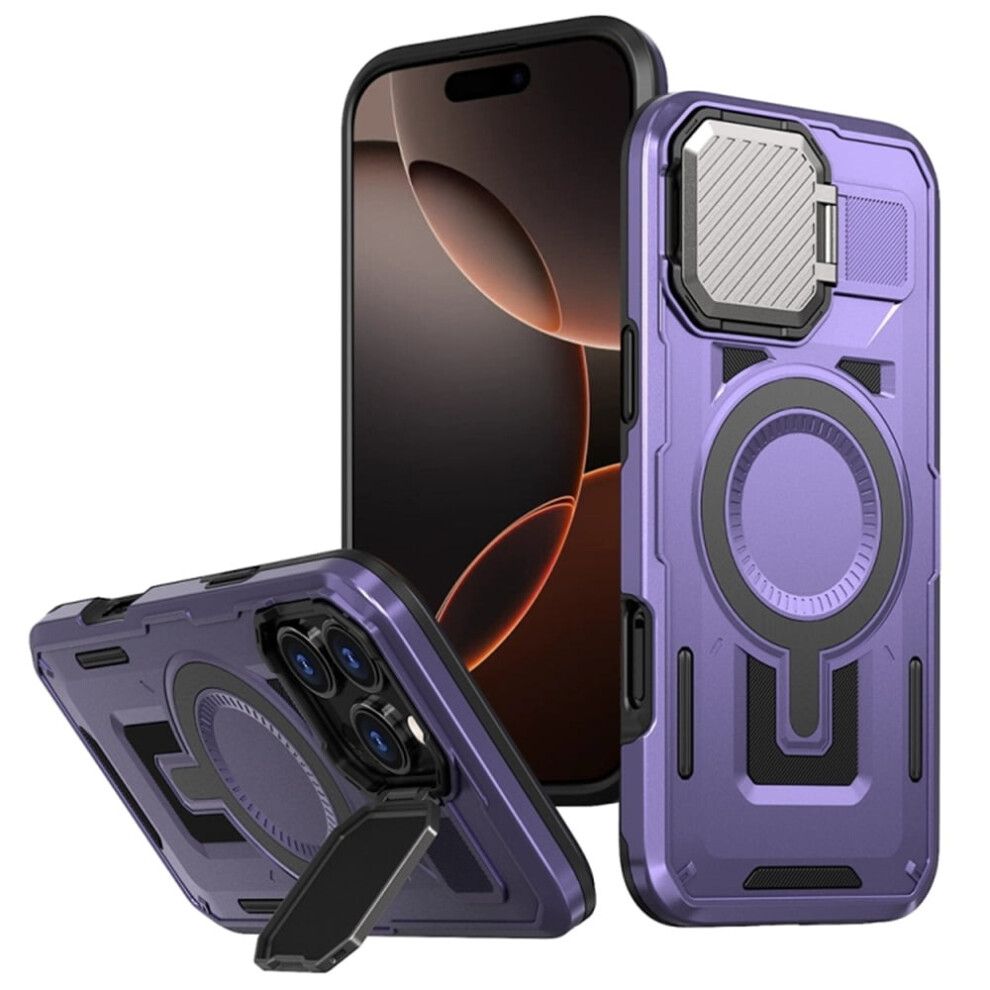 Iphone 16 Pro Max Rugged Magnetic Case 6.9 Inch Purple 9122141662181